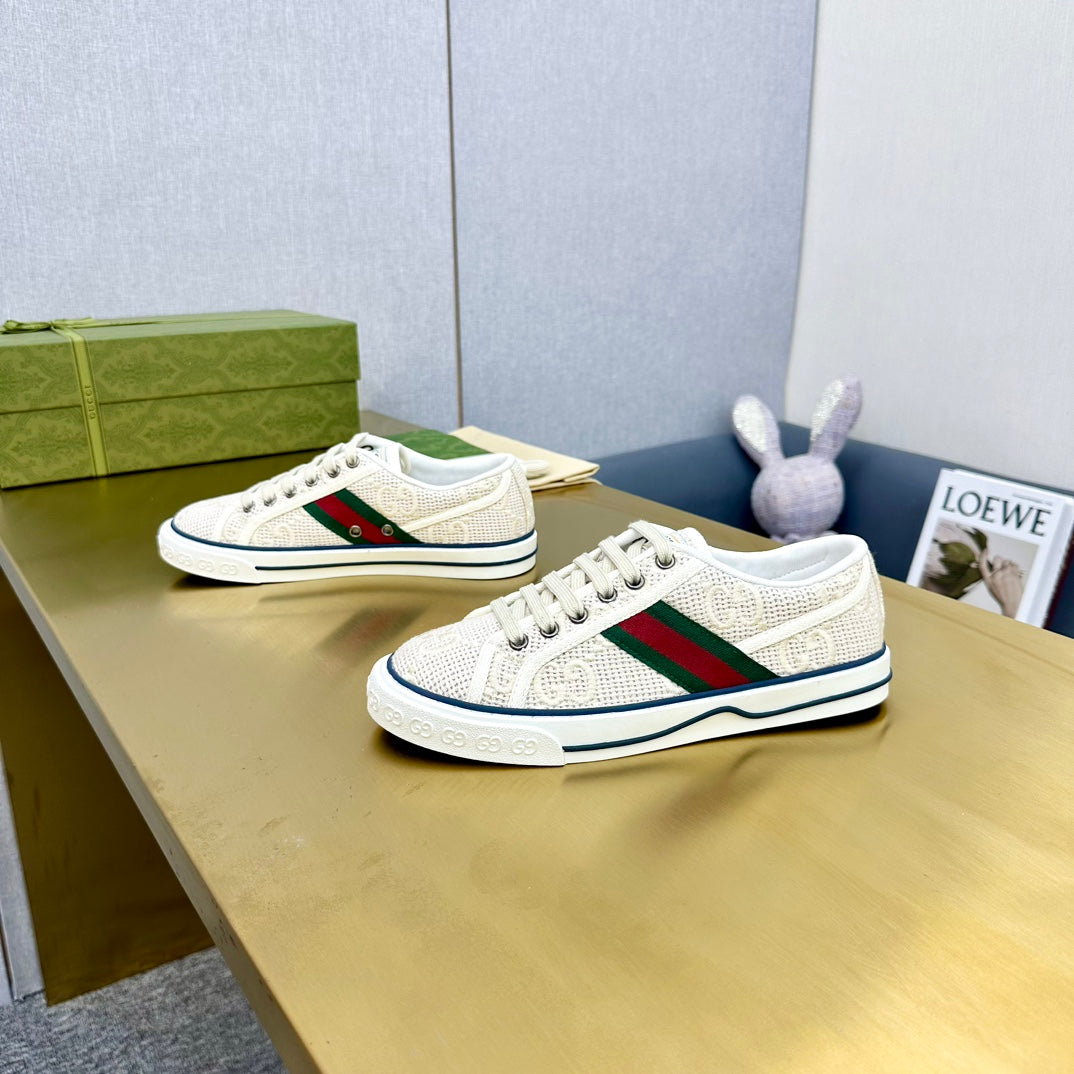 GG TENNIS 1977 TRAINER CREAMY WHITE CANVAS