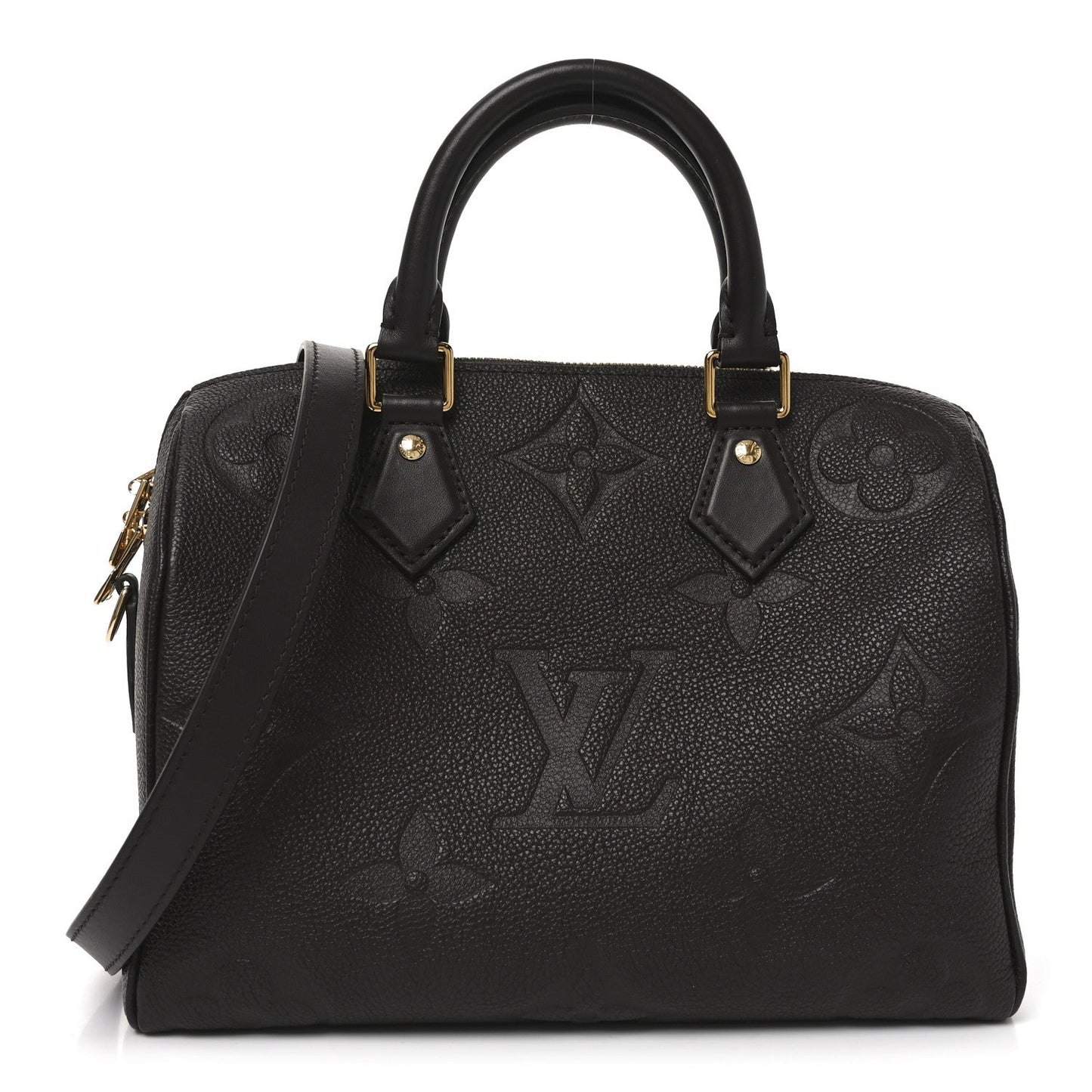 Empreinte Monogram Giant Speedy Bandouliere 25 Chocolate