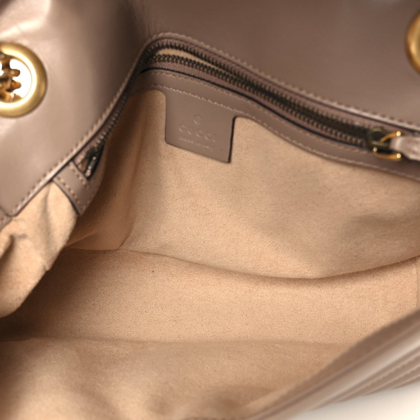 Calfskin Matelasse Small GG Marmont Shoulder Bag Porcelain Rose