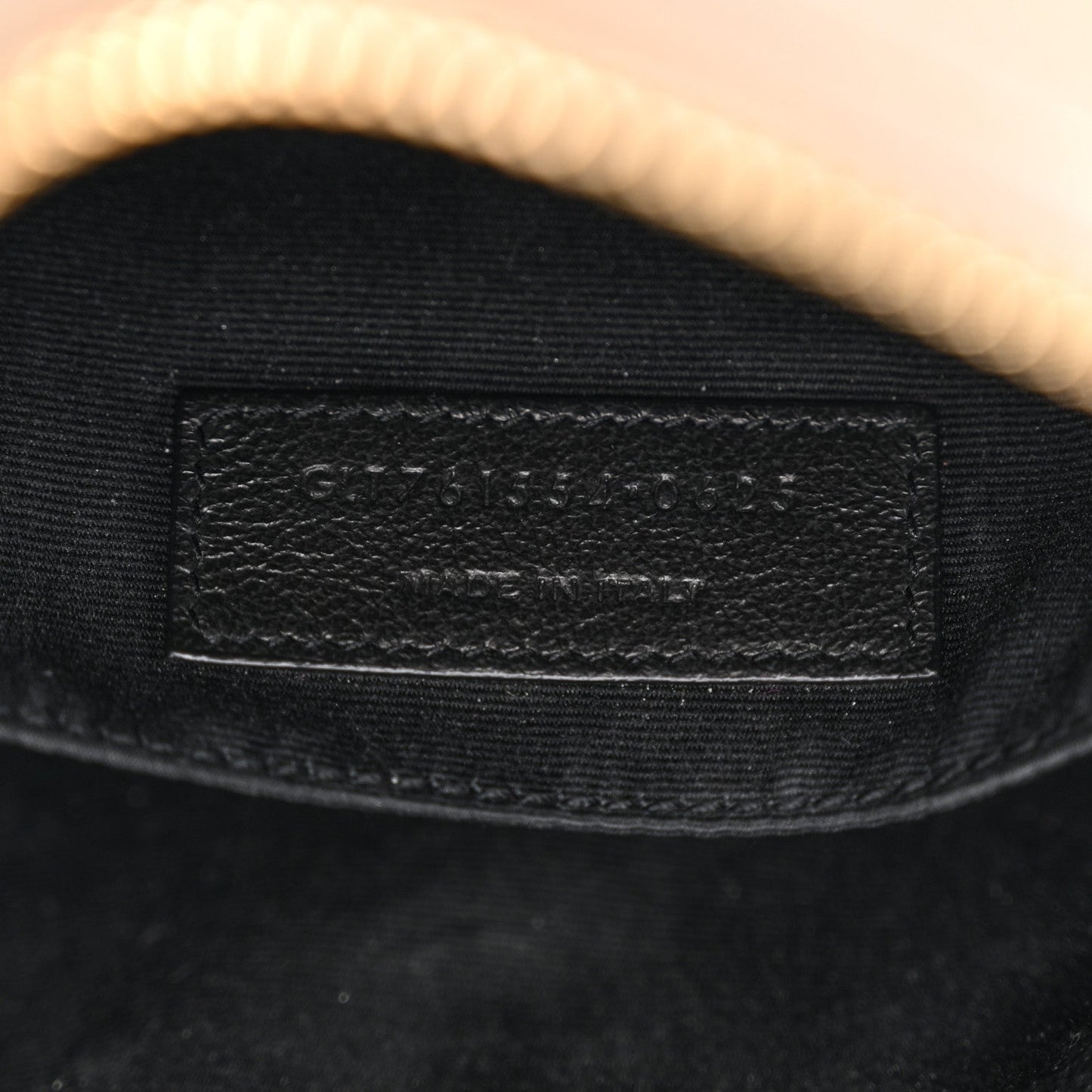 Calfskin Matelasse Monogram Lou Camera Bag Crema Soft