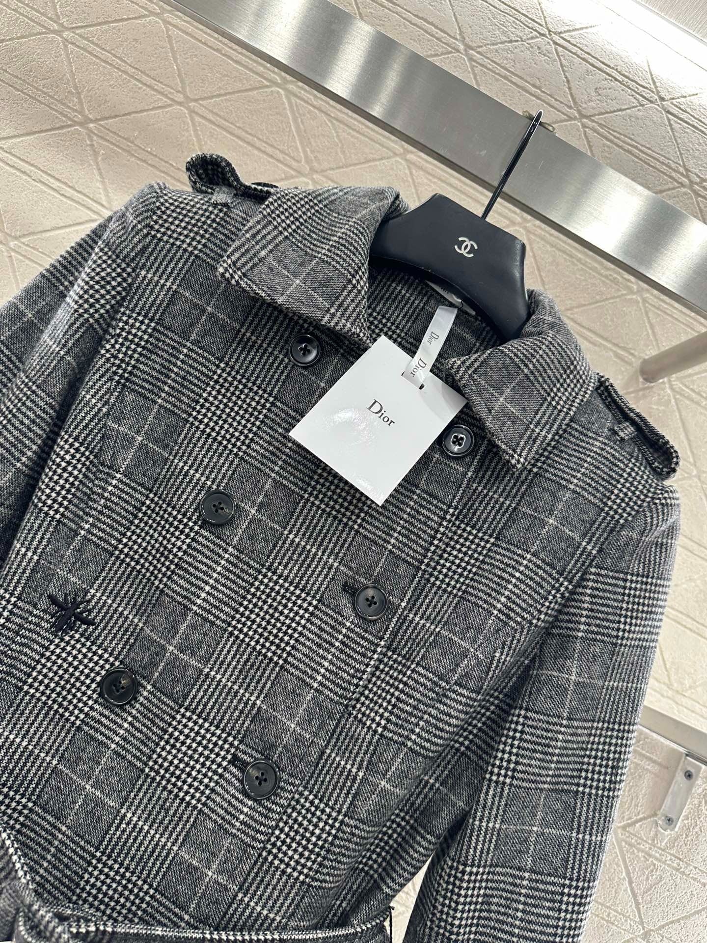 DIOR 25S LONG TRENCH COAT STYLE 302