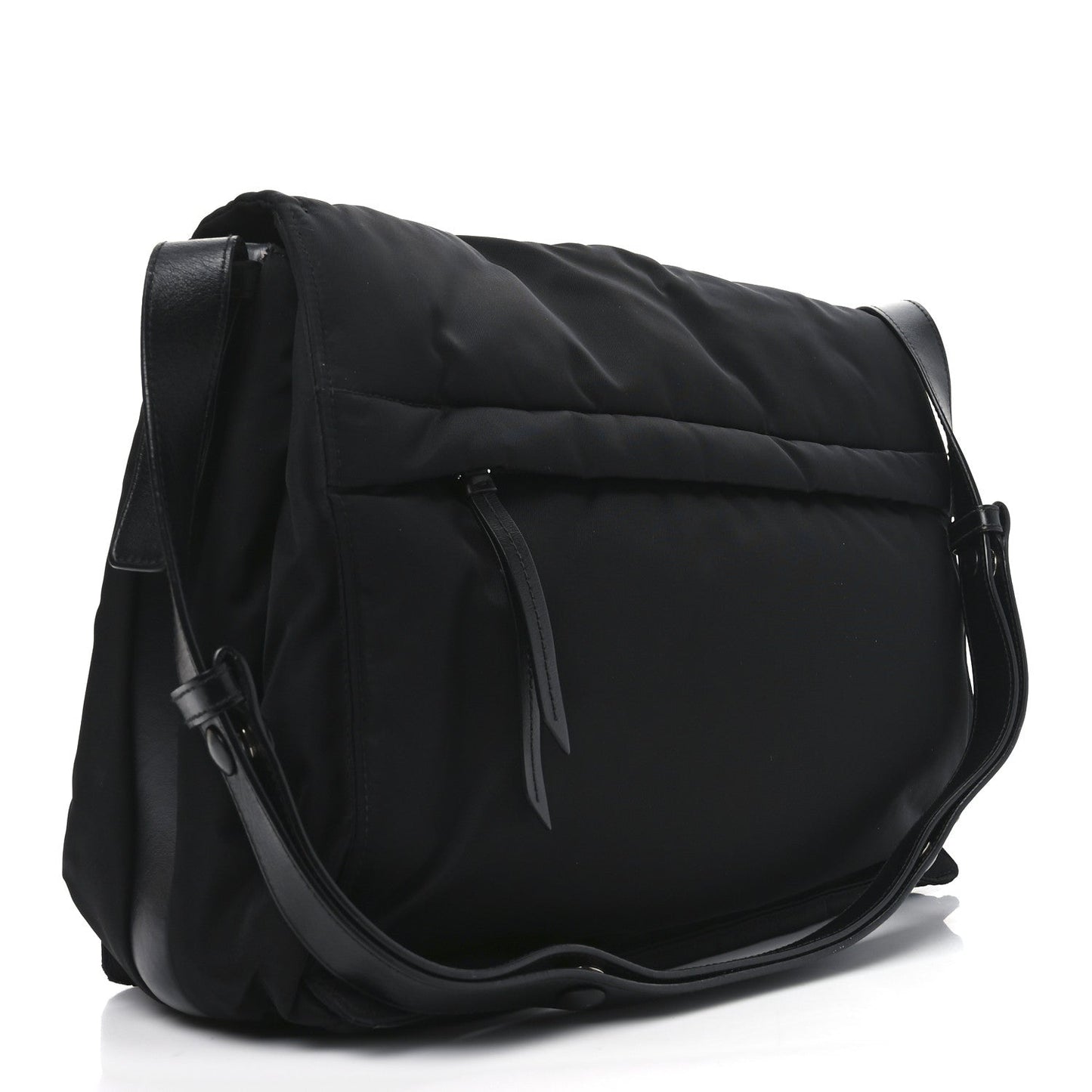 Re-Nylon Padded Large Traveller Black