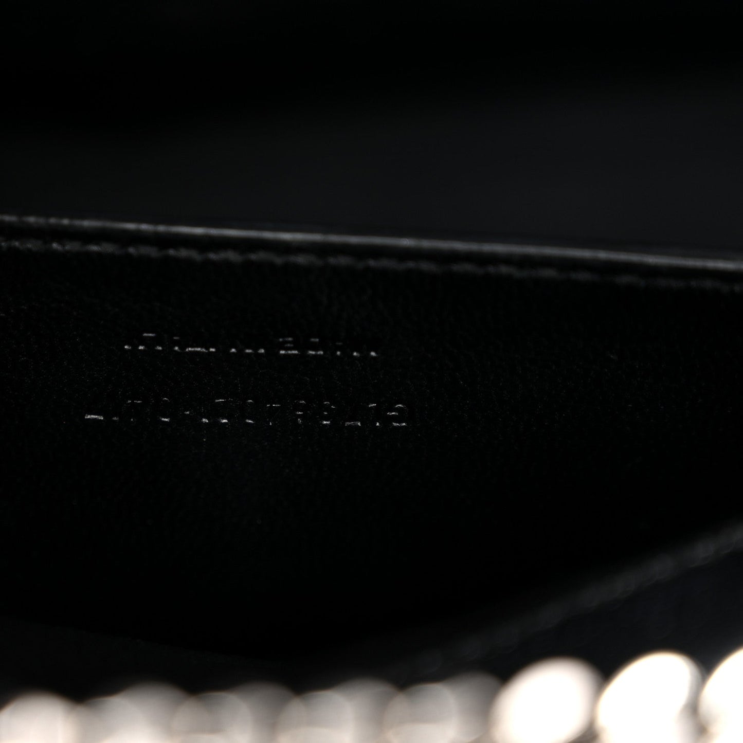 Grain De Poudre Medium Classic Monogram Kate Satchel Black