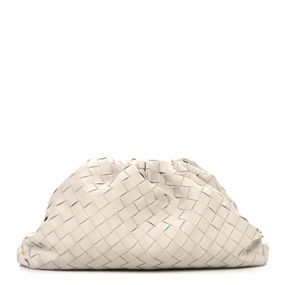 Nappa Maxi Intrecciato The Pouch Oversized Clutch Plaster