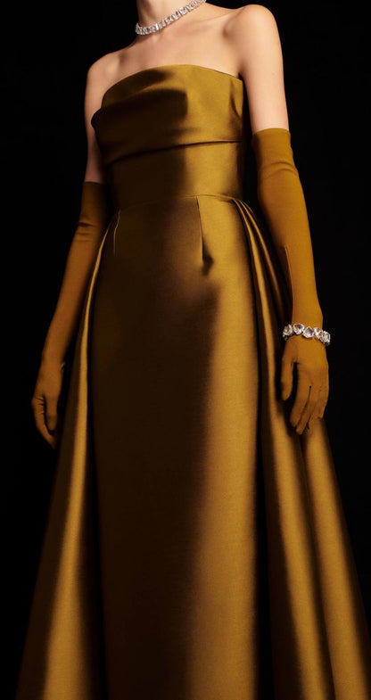 formaldressy-Tight elegant satin long evening gown prom dress tight dress gh5763