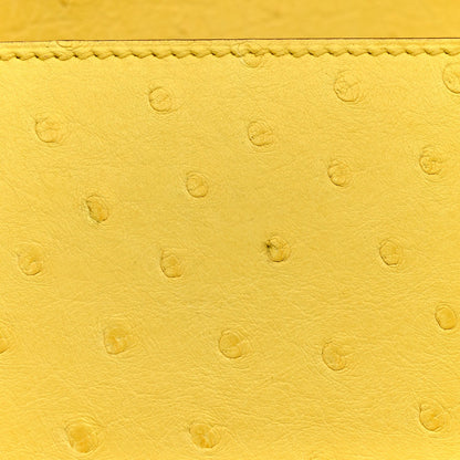 Ostrich Mini Sac Roulis Jaune Citron