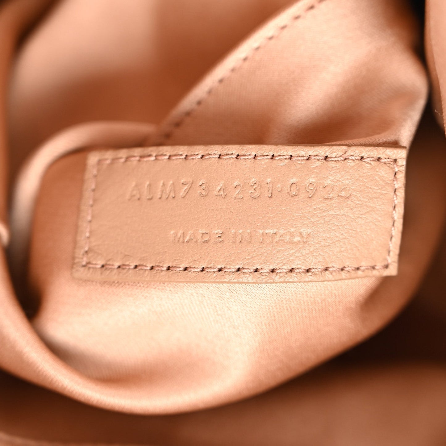 Satin Evening Pouch Nude Baby Nude