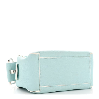 Taurillon Soft Mini Cool Box Satchel Light Blue