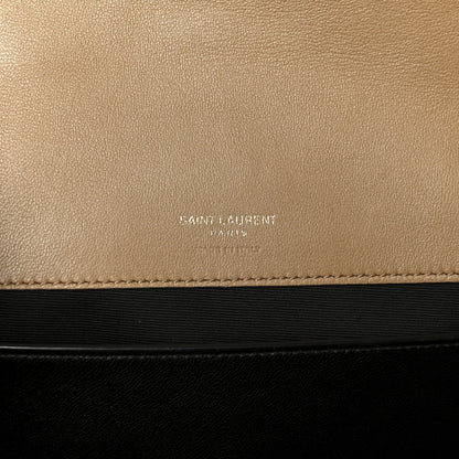 Lambskin Chevron Quilted Medium LouLou Natural Tan