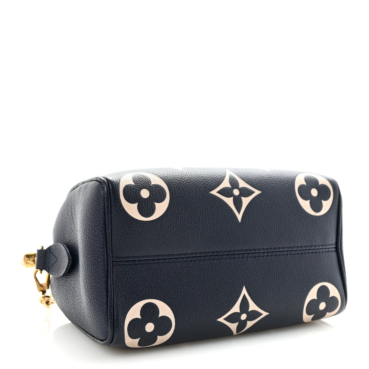 Empreinte Monogram Giant Speedy Bandouliere 20 Navy Creme