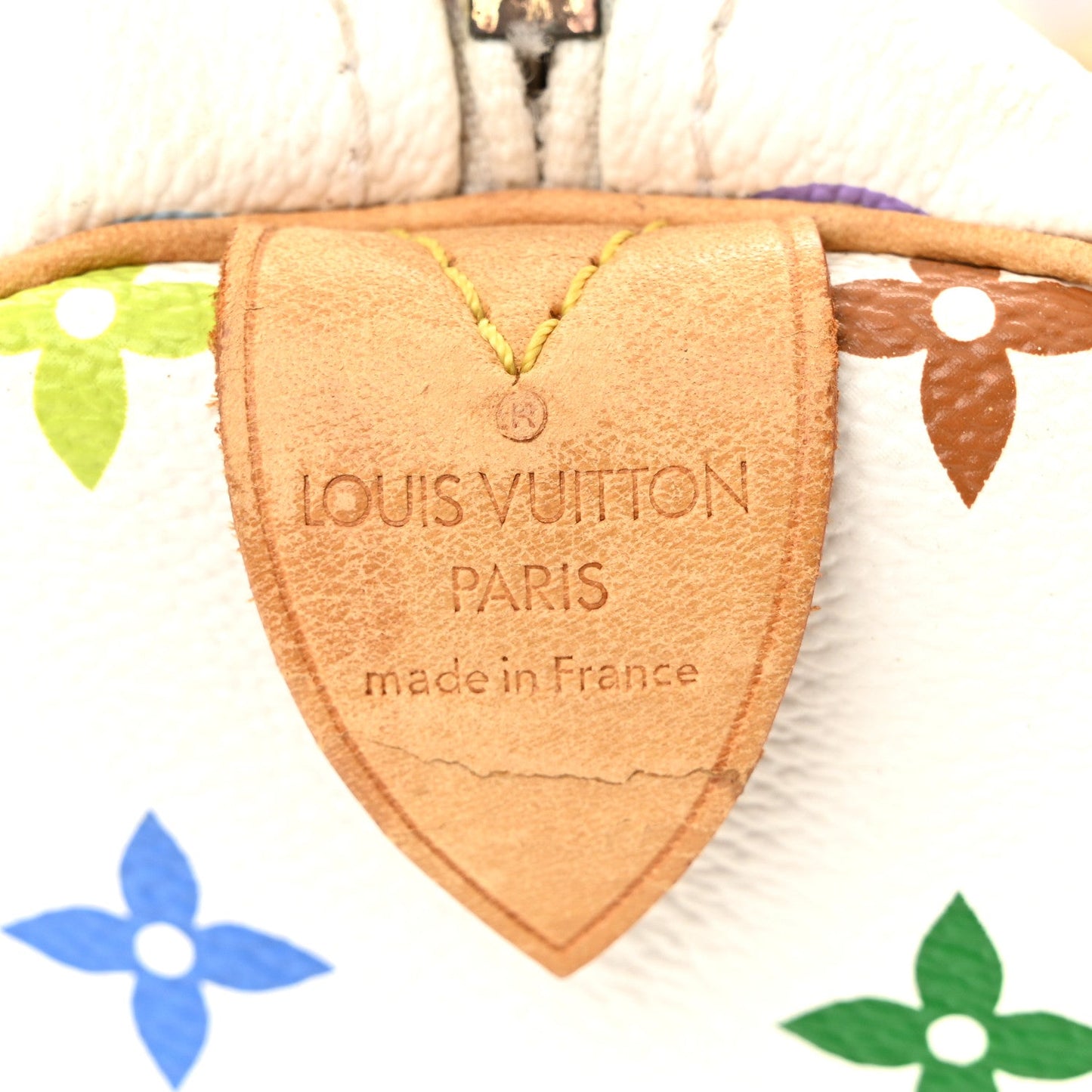 Monogram Multicolor Speedy 30 White