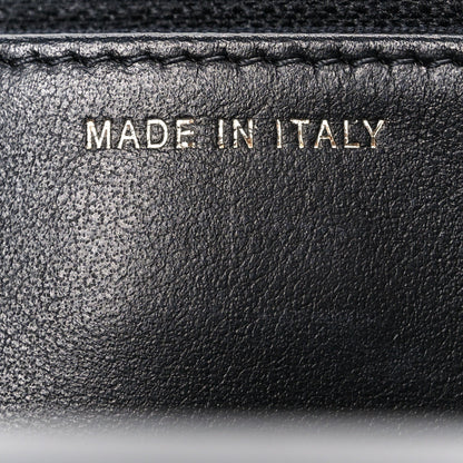Caviar Quilted Boy Wallet On Chain WOC Black