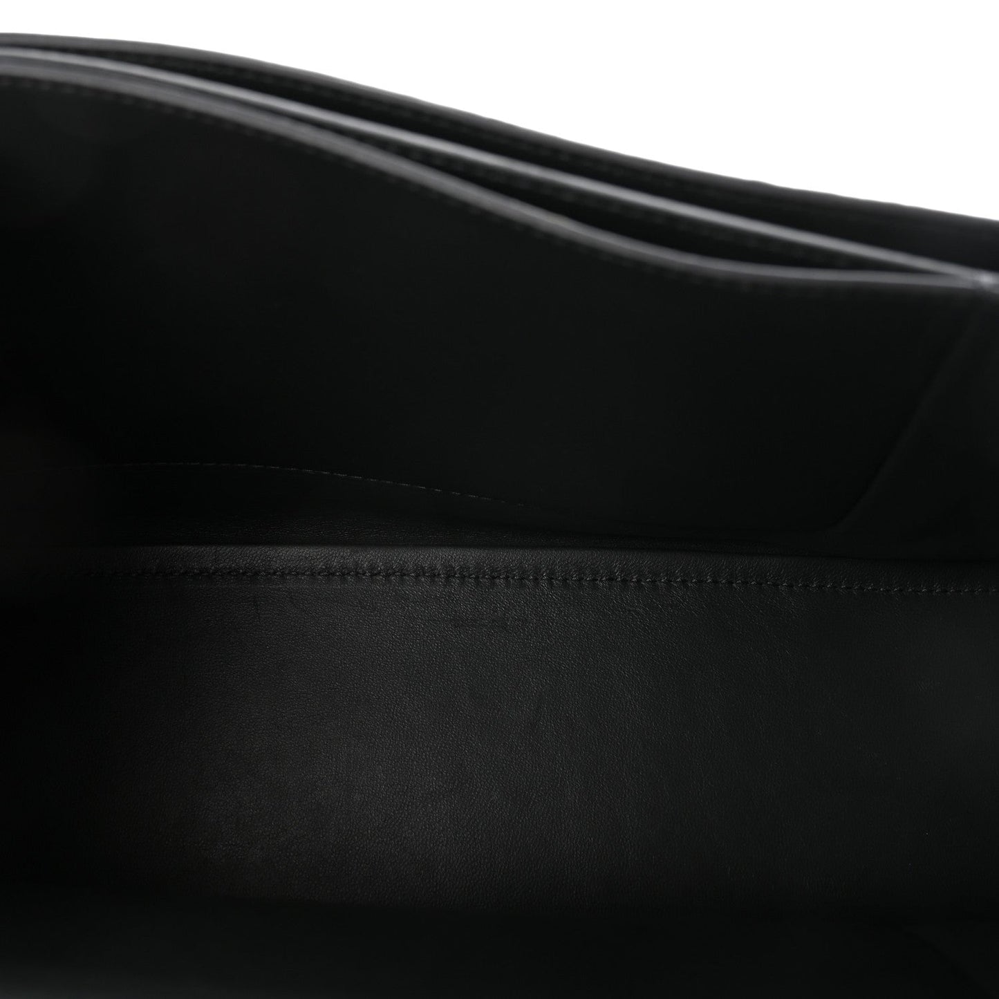 Metallic Crushed Calfskin Medium Crush Chain Bag Steel Grey