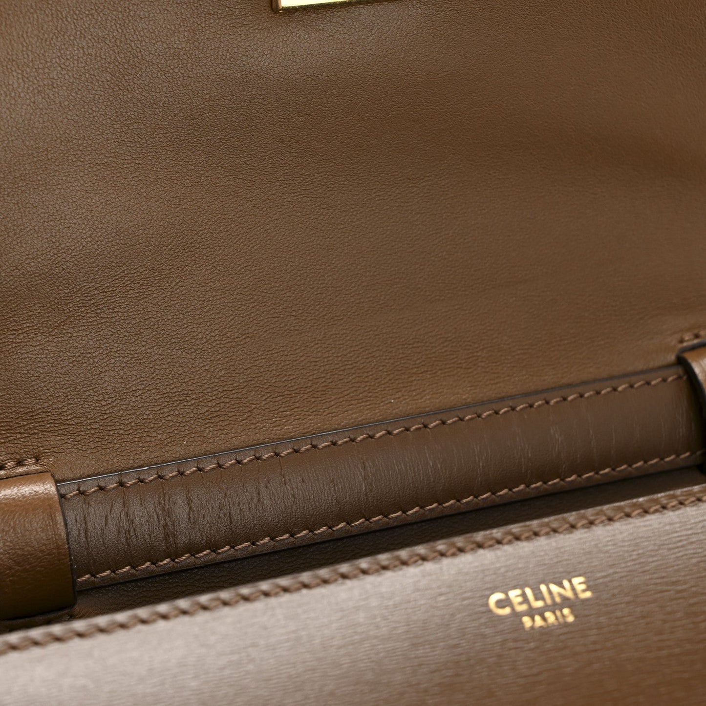 Smooth Calfskin Small Classic Box Flap Bag Camel
