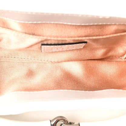 Nappa Vertical Matelasse Small Maxi Horsebit Chain Shoulder Bag Great White