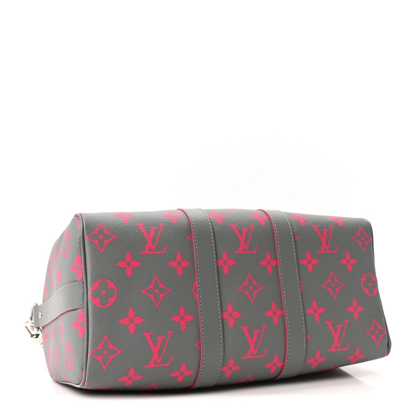 Monogram Glow Up Keepall Bandouliere 35 Grey Pink