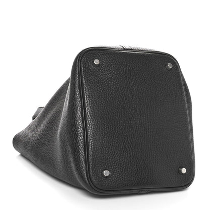 Taurillon Clemence Picotin Lock 22 MM Black