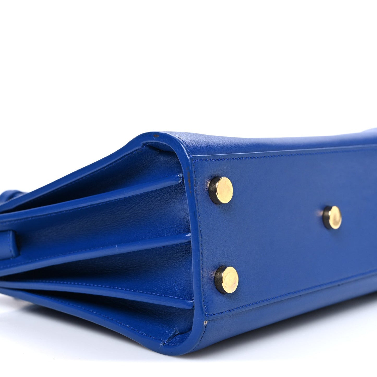 Calfskin Nano Sac De Jour Royal Blue