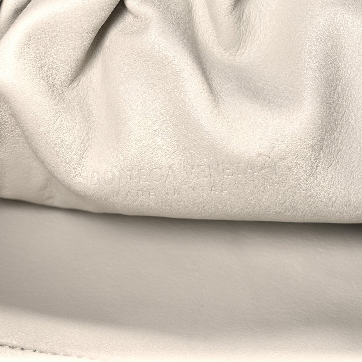 Calfskin Teen Pouch White