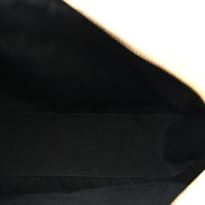 Calfskin Matelasse Monogram Lou Camera Bag Crema Soft