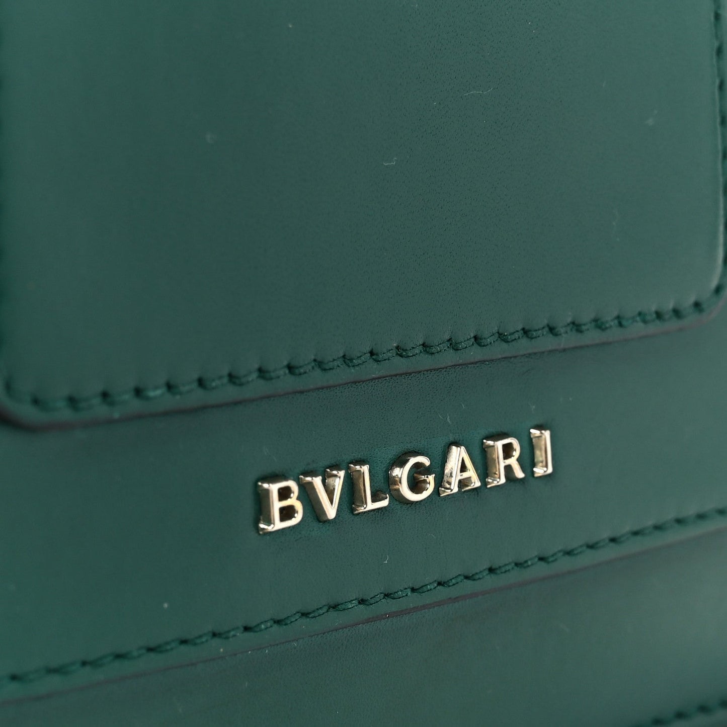 Calfskin Small Serpenti Forever Snake Strap Crossbody Bag Emerald Green