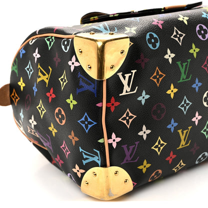 Monogram Multicolor Speedy 30 Black