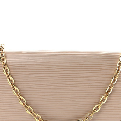 Epi Felicie Pochette Chain Wallet Galet