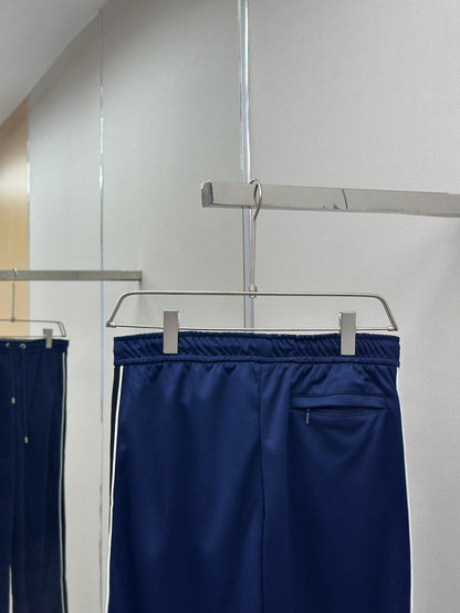 Loewe Anagram Tracksuit Pants Blue Cotton