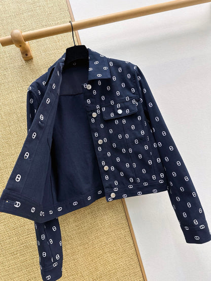 HM Navy Blue Denim Jacket