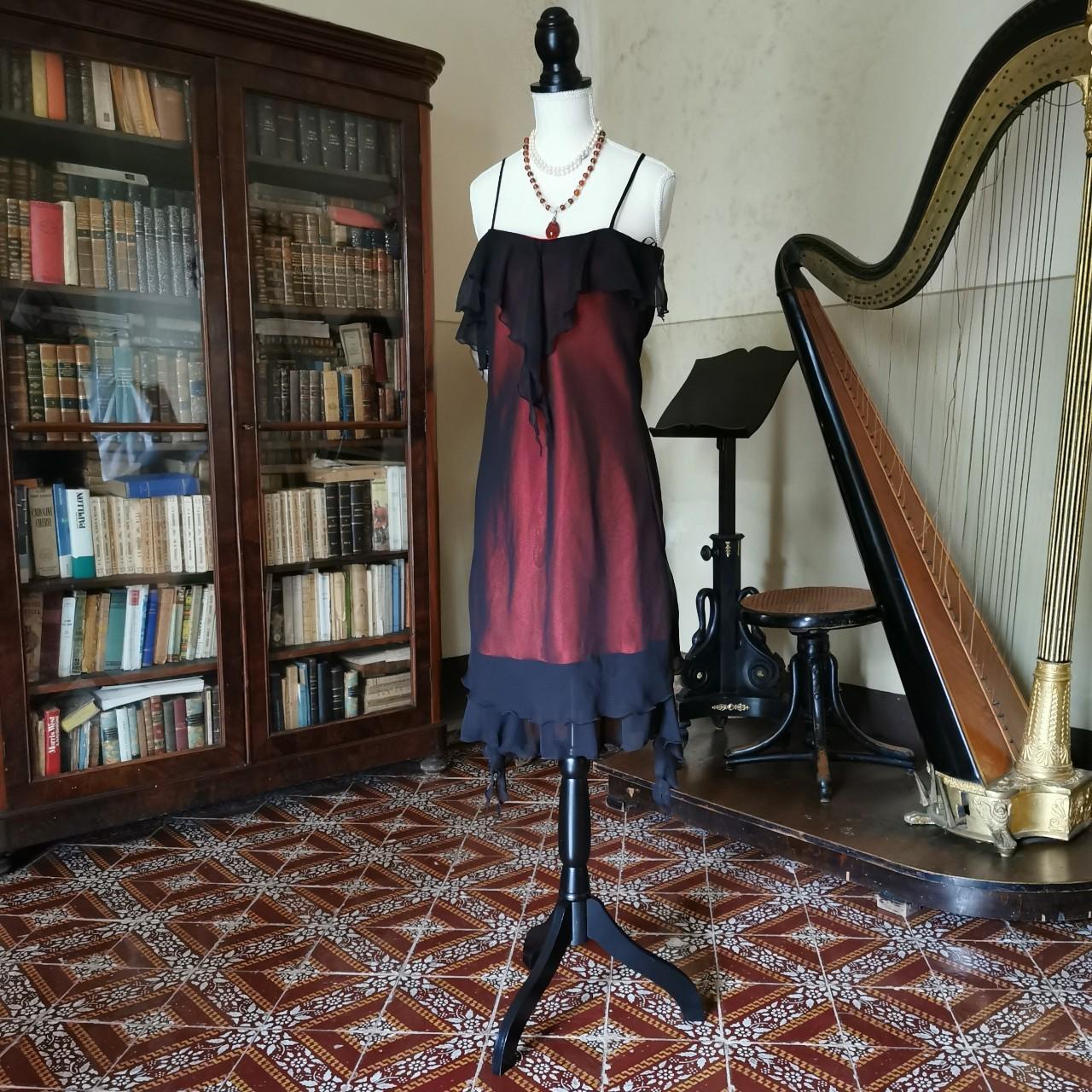 formaldressy--Vintage Burgundy Short/Mid-Length Tulle Homecoming Dress gh5536