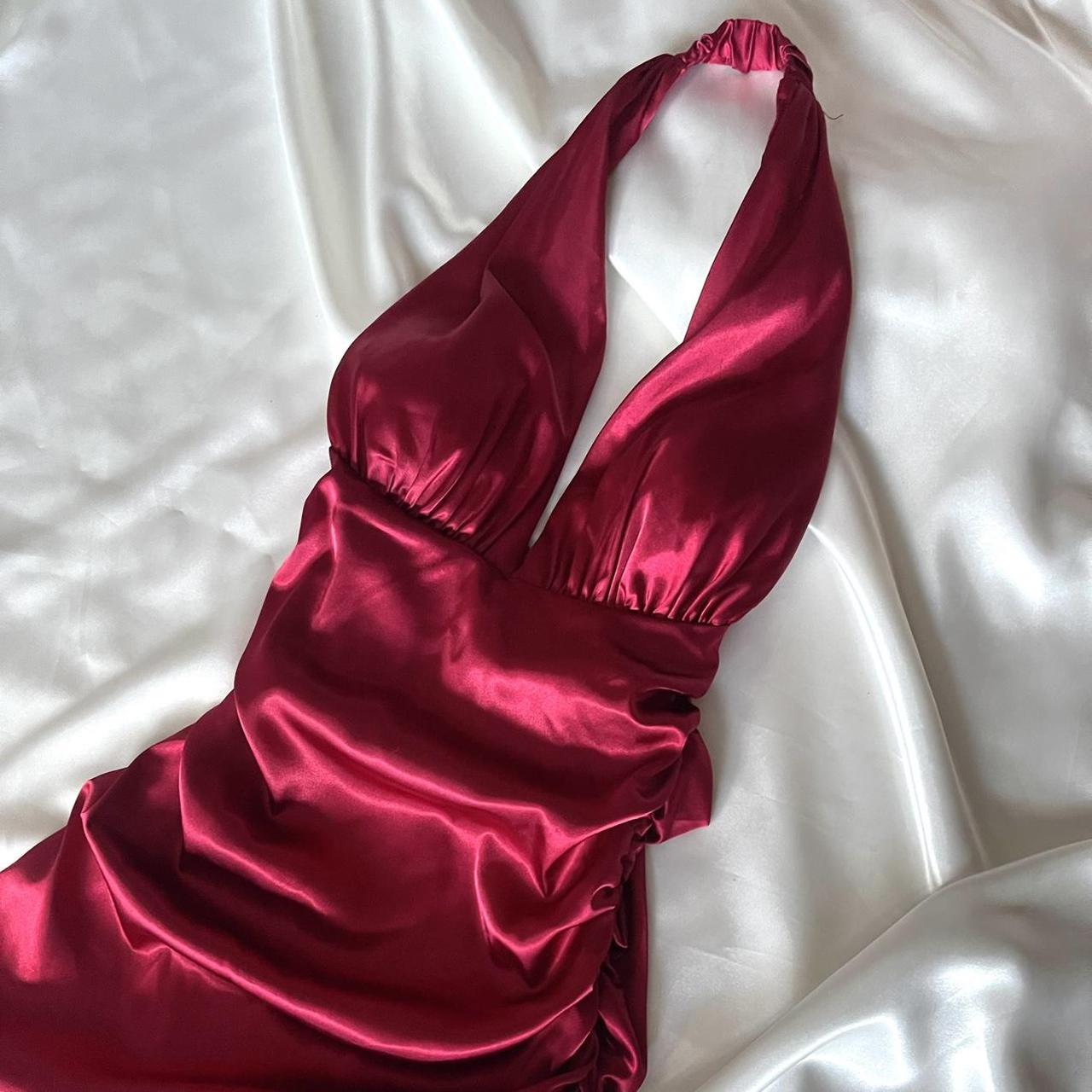 formaldressy--Red Retro Elegant Simple Mid-Length Homecoming Dress Date Dress Fashionable And Comfortable Popular Dress gh5674