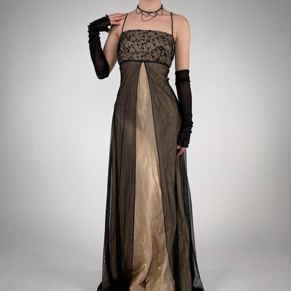 formaldressy--Brown exquisite beaded long satin prom dress party dress gh5503