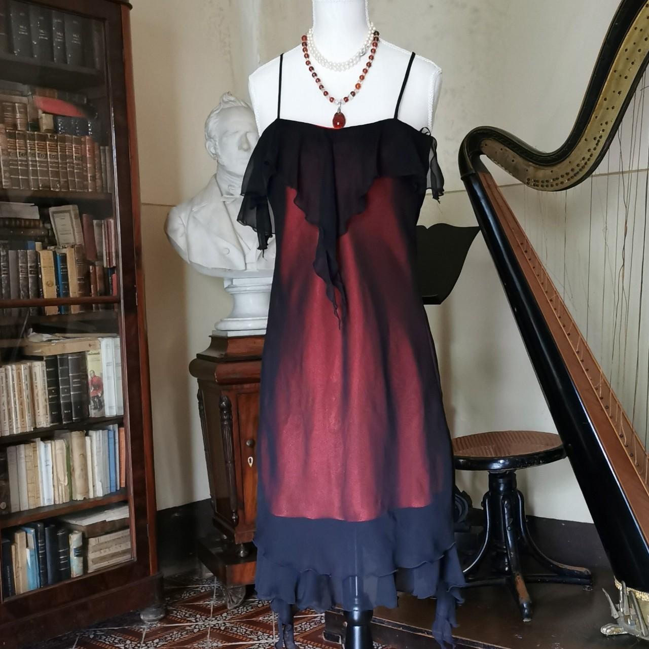 formaldressy--Vintage Burgundy Short/Mid-Length Tulle Homecoming Dress gh5536