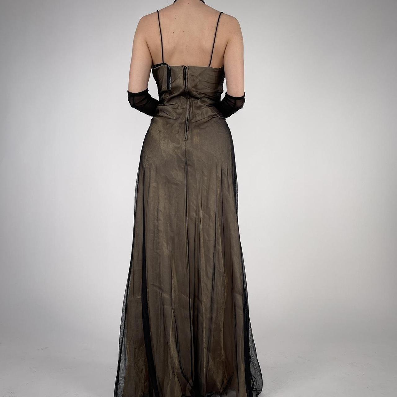 formaldressy--Brown exquisite beaded long satin prom dress party dress gh5503