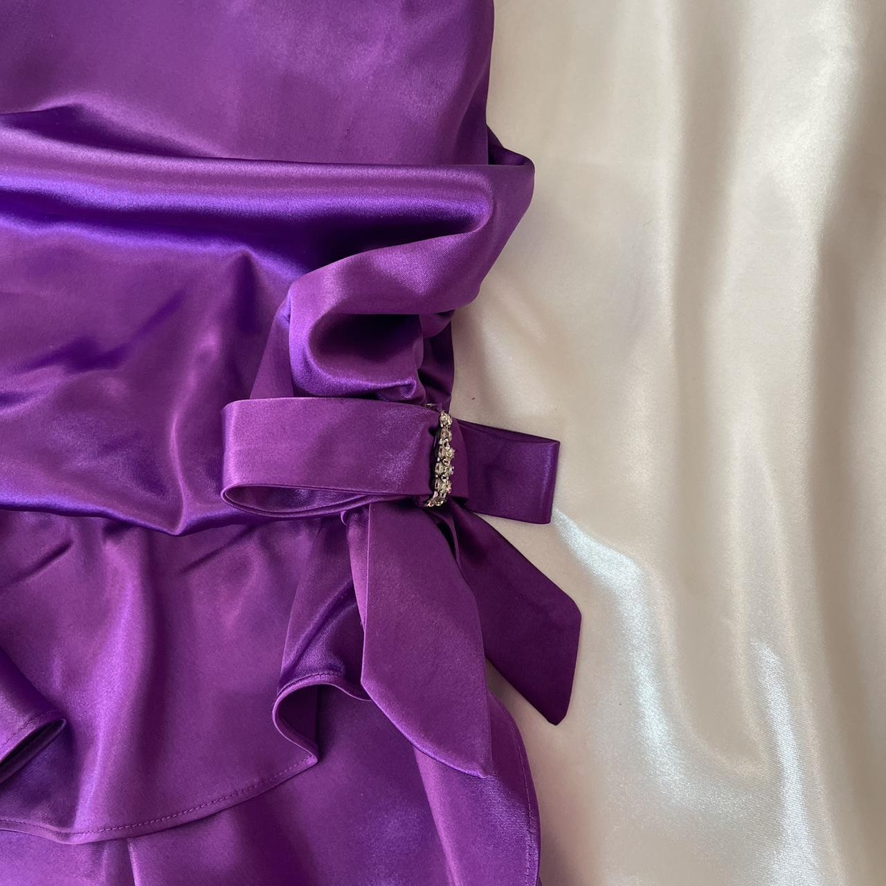 formaldressy--Purple Retro Elegant Simple Mid-Length Homecoming Dress Daily Date Dress Weekend Outfit Fashionable And Comfortable Popular Dress gh5673