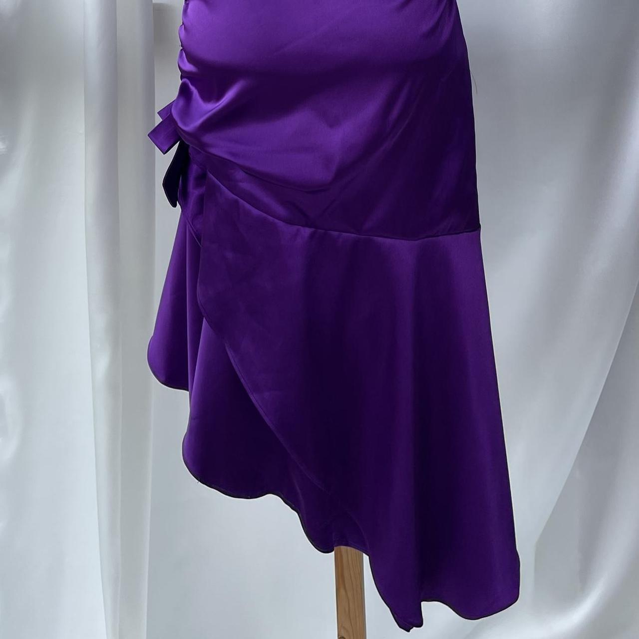 formaldressy--Purple Retro Elegant Simple Mid-Length Homecoming Dress Daily Date Dress Weekend Outfit Fashionable And Comfortable Popular Dress gh5673