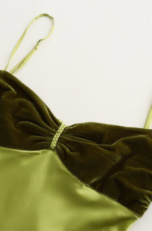formaldressy-Lime green velvet bodycon yellow green strapless prom dress evening dress party dress date dress wedding guest dress gh5161