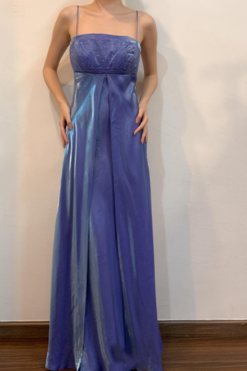 formaldressy--Exquisite floral beaded fashionable long satin prom dress graduation gown gh5528