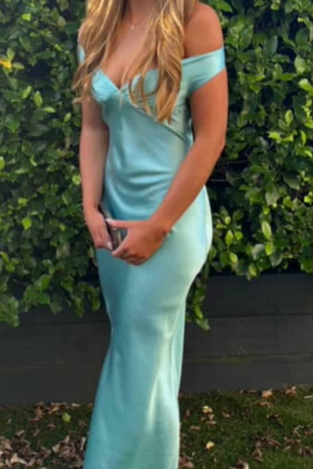formaldressy-Simplicity Stylish Elegant Long Satin Slim Graduation Dress Prom Dress gh5862