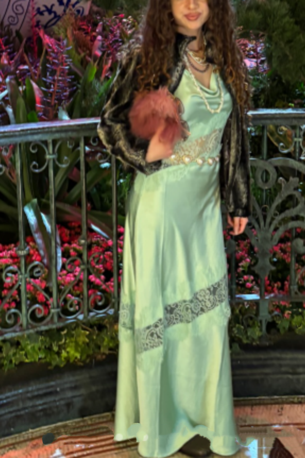 formaldressy-Wedding guest dress green exquisite lace long floor-length evening dress prom dress party dress gh5916