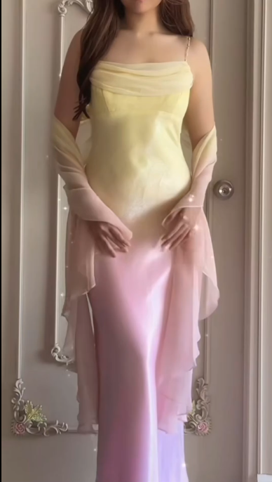 formaldressy- Enchanted Fairycore Ombre Gown gh5966