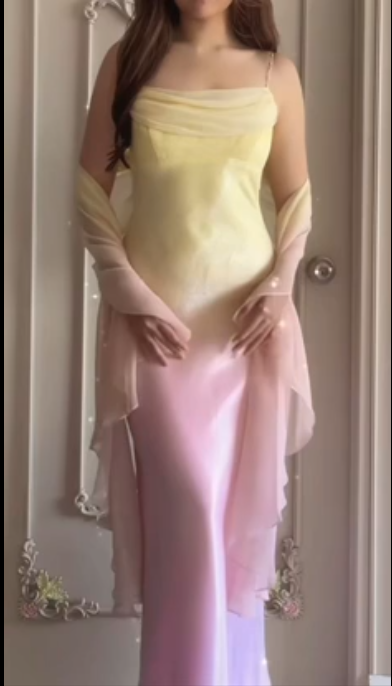 formaldressy- Enchanted Fairycore Ombre Gown gh5966