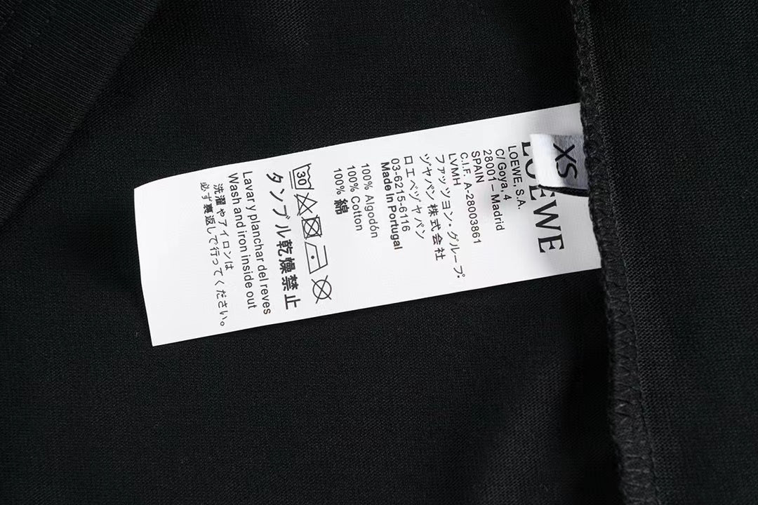 Loewe Boxy Fit T-shirt Cotton