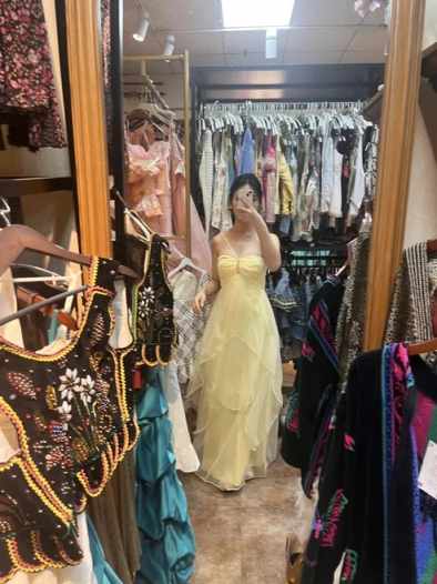 formaldressy-Yellow Fairy Dress gh6297