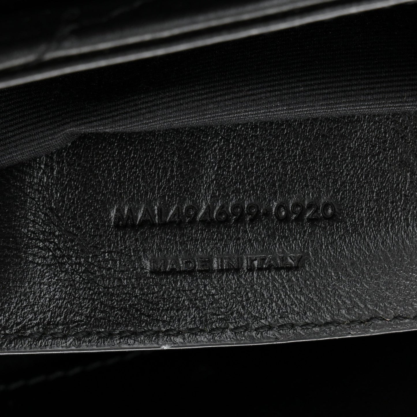 Calfskin Y Quilted Monogram Small Loulou Chain Satchel Black