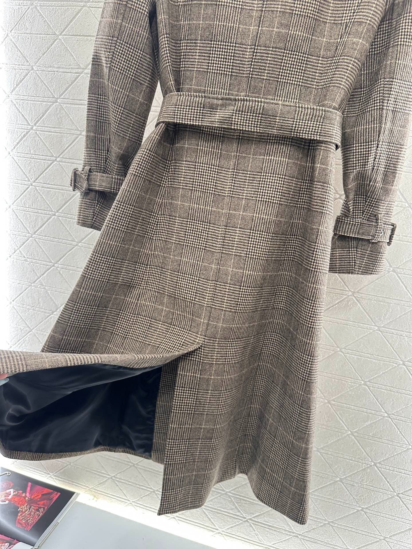 DIOR 25S LONG TRENCH COAT STYLE 303