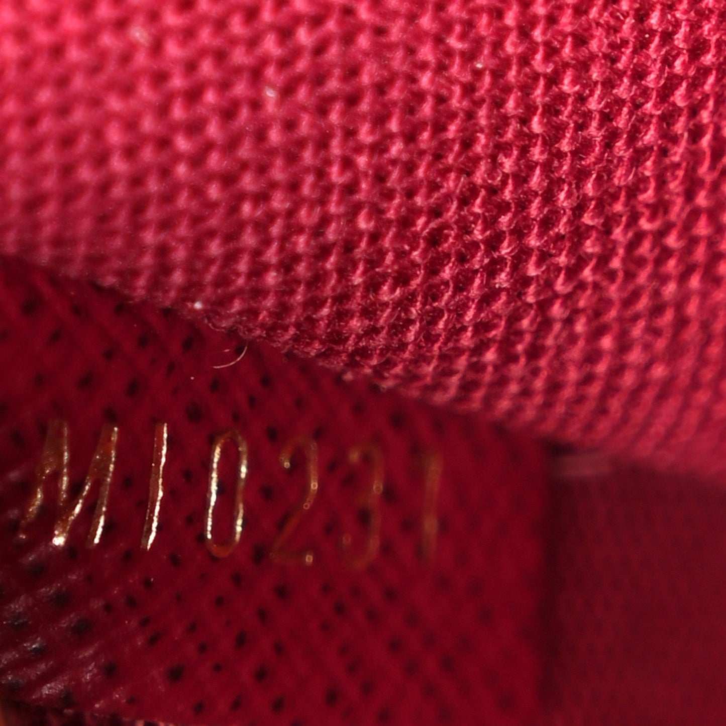 Monogram Pochette Felicie Chain Wallet Fuchsia