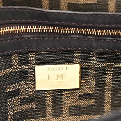 Fabric Jacquard FF 1974 Medium Baguette Tobacco Moro Black