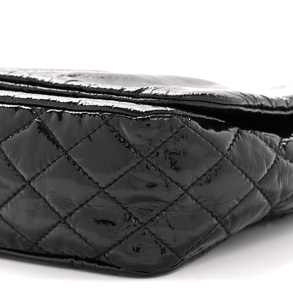 Vinyl Medium Rock and Chain Flap Black