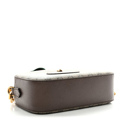 GG Supreme Monogram Web Neo Vintage Shoulder Bag Beige New Acero Crop